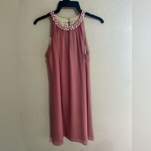 Elegant pink dress